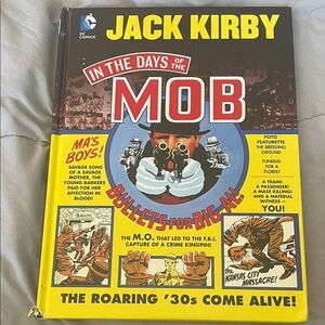 DC Comics Jack Kirby Hardcover — Yellow, Black & Red Cover